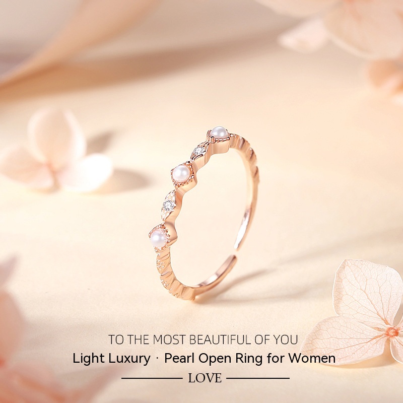 S925 Sterling Silver Zircon Women's Ring - Image 1