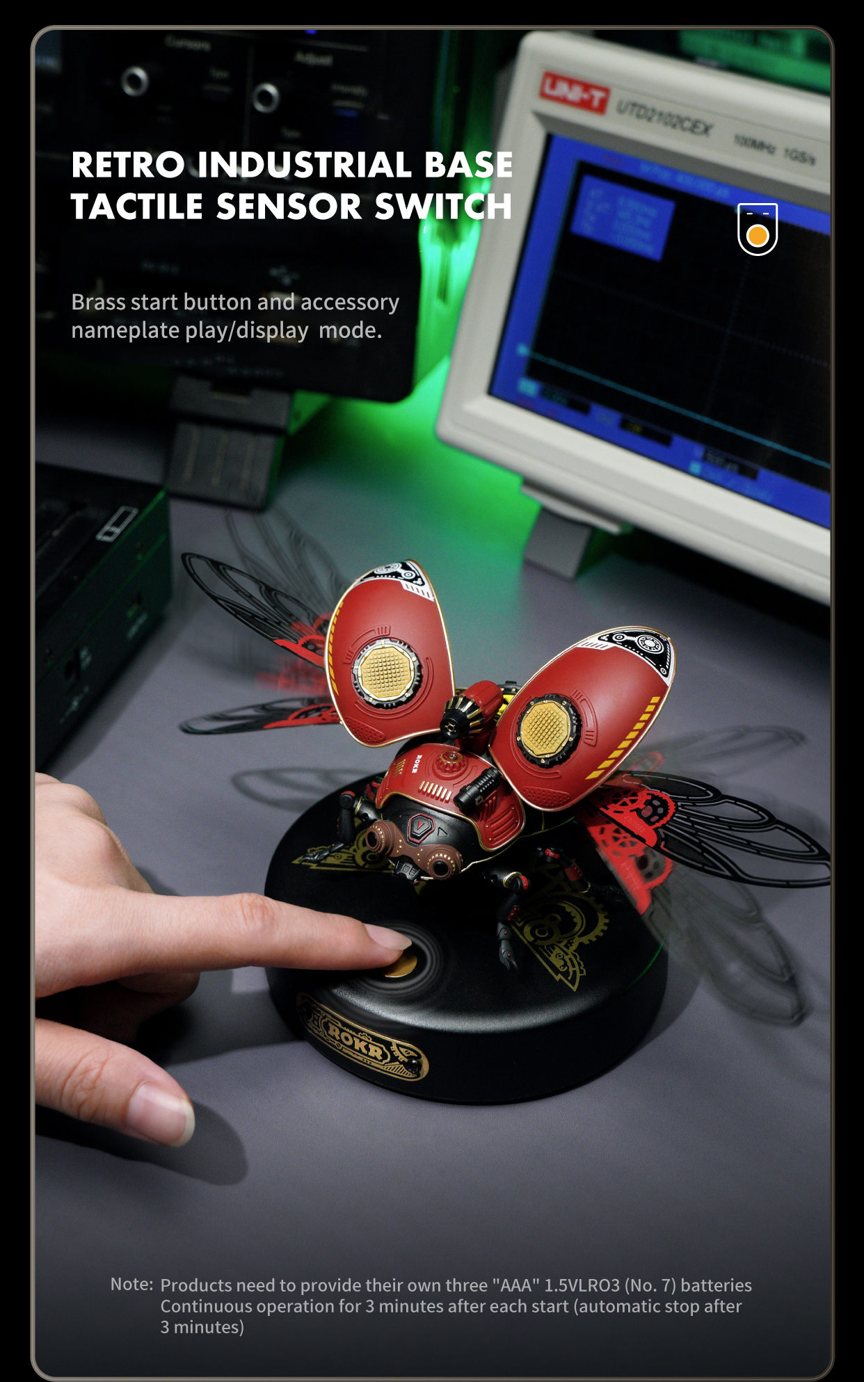 Immerse Yourself in the Assembly Process: Robotime Rokr Scout Beetle Metal Puzzle