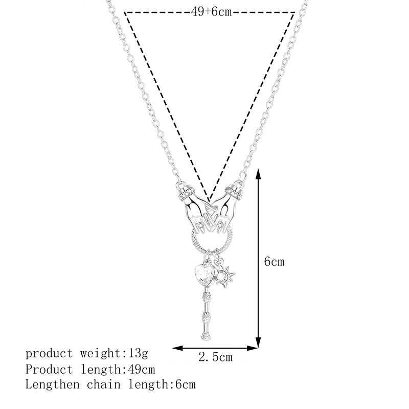 a4806b0b b31b 4990 916e 9429ea9a7c46 All-match Xiaoqing Necklace Female Simple