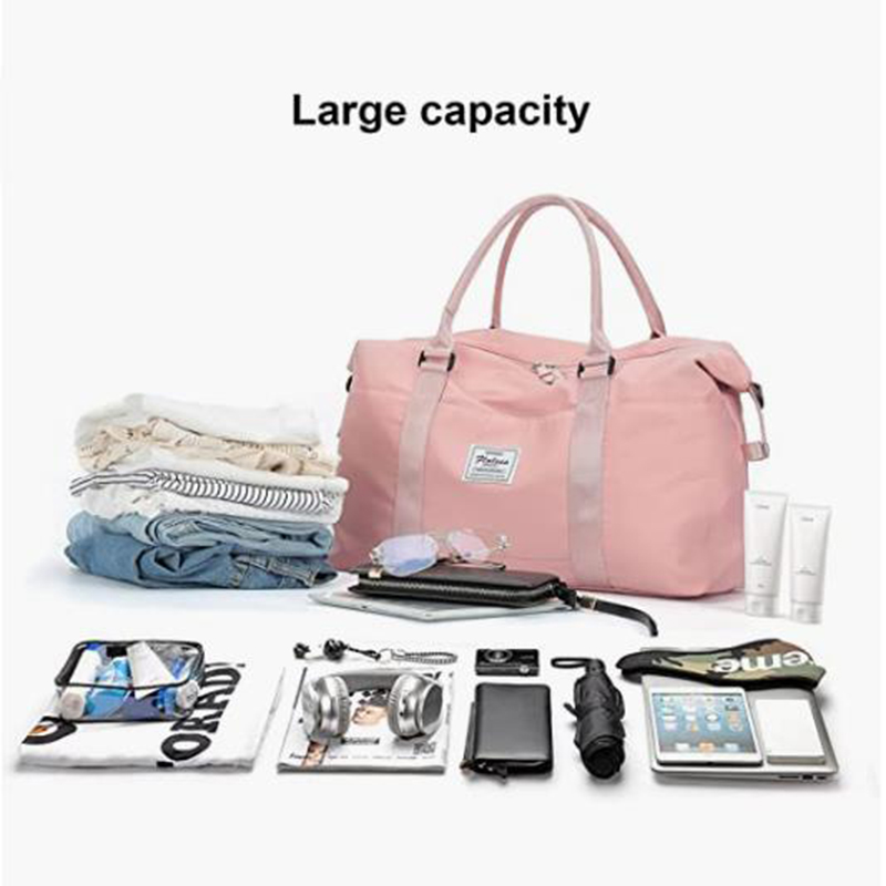 Ladies Large Capacity Travel Bags | Sports Fitness Gym Tote Bag