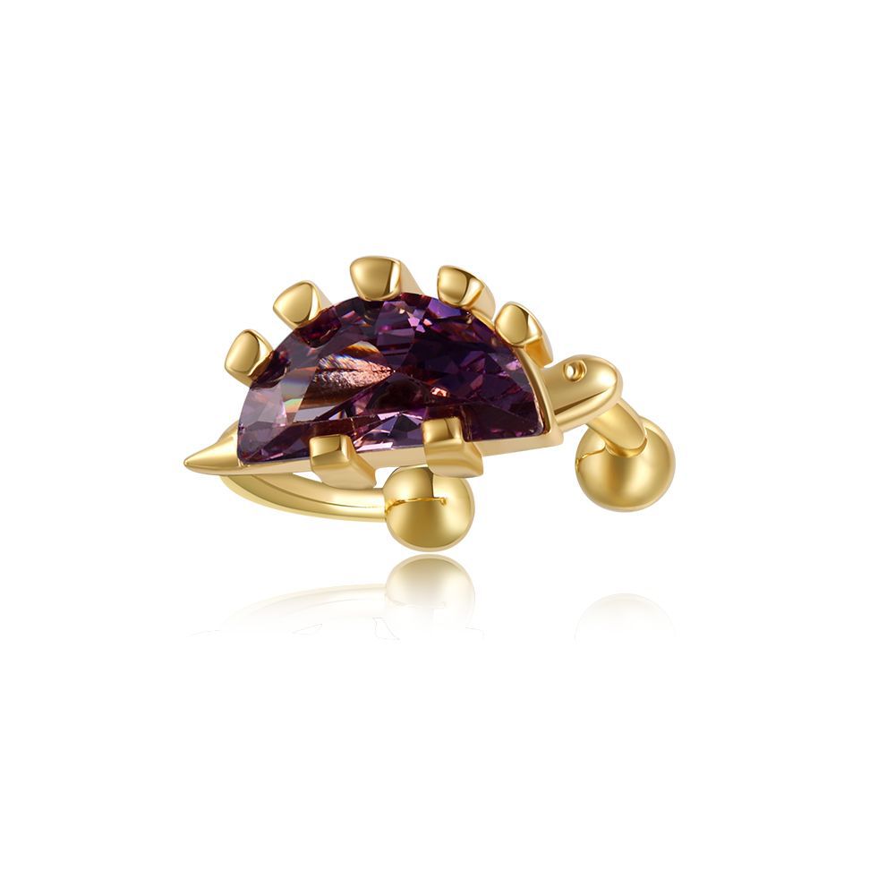 Small Dinosaur Ear Clip 18K Gold Color Preservation Forest Animals 2 a5f18cd4 319e 40e5 b41c e0d60e47d6a1 Small Dinosaur Ear Clip 18K Gold Color Preservation Forest Animals