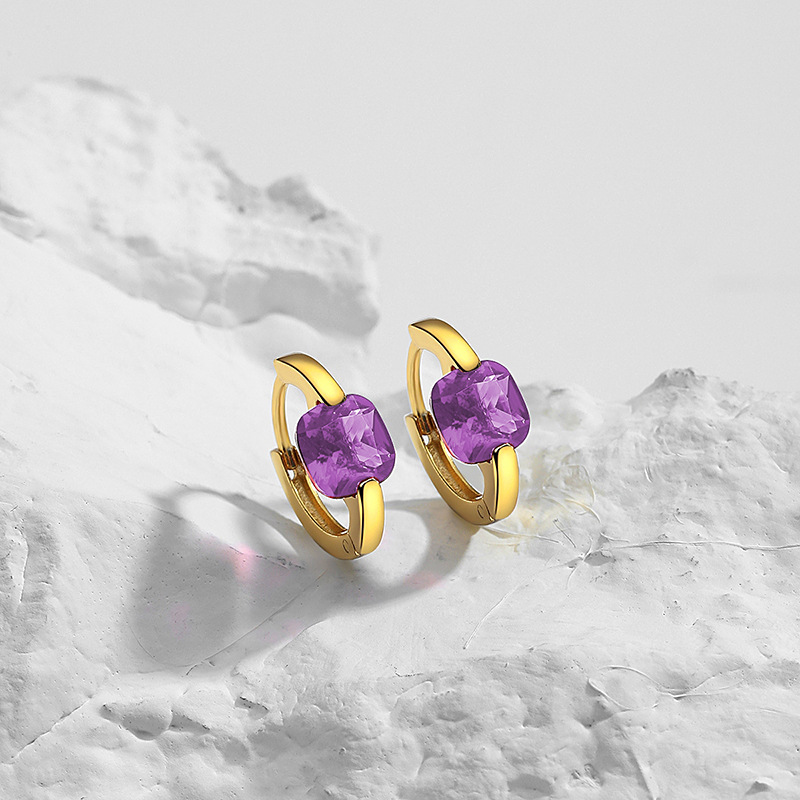 a6583481 7a4c 40b2 b833 24d70ff26671 Pure White Fungus Buckle Female Cold Wind Light Luxury Earrings