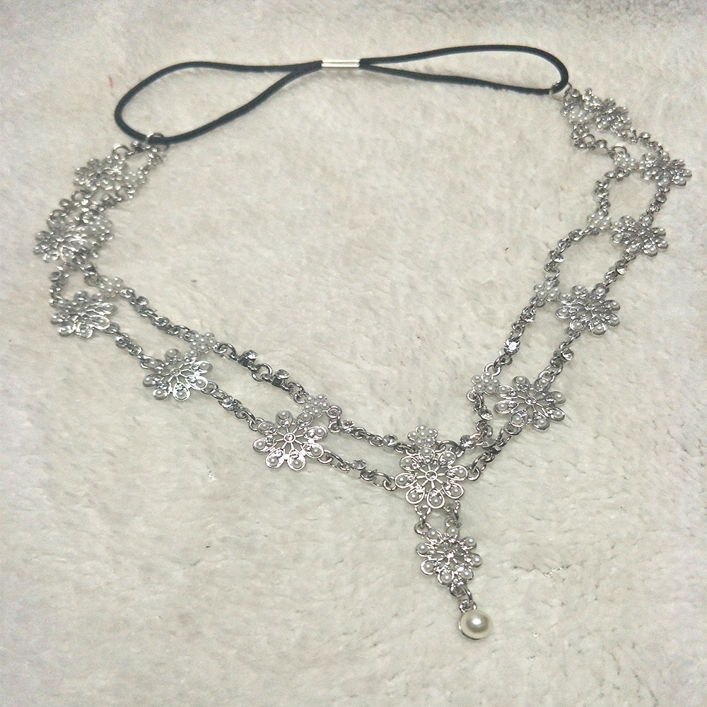 Vintage Pearl Flower Elastic Tassel Hair Band Hair Chain 3 a79ae24a 6792 4d0e 94d3 10dc226cef0e Vintage Pearl Flower Elastic Tassel Hair Band Hair Chain