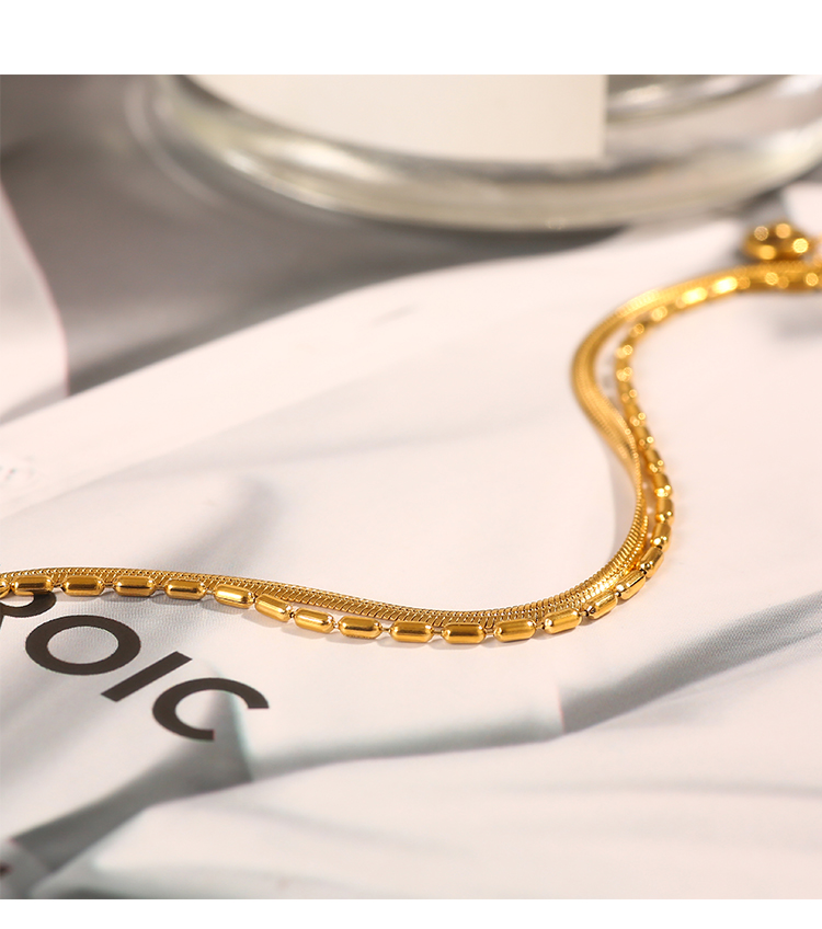 Frosty Light Luxury 18k Gold Delicate Bracelet 8 a7ed1a3f ad43 4d23 ac5b 25435ed2ce0b Frosty Light Luxury 18k Gold Delicate Bracelet