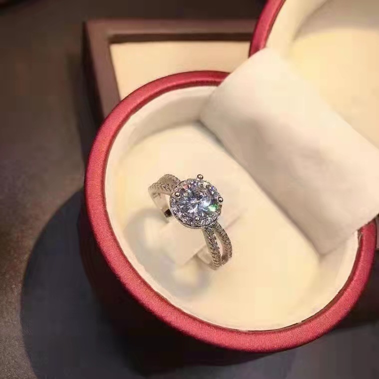 ab720ad1 2f9e 49ea b603 4d91e693f64c Stylish Double Row Micro Inlaid Round Bag 925 Silver Gold Plated