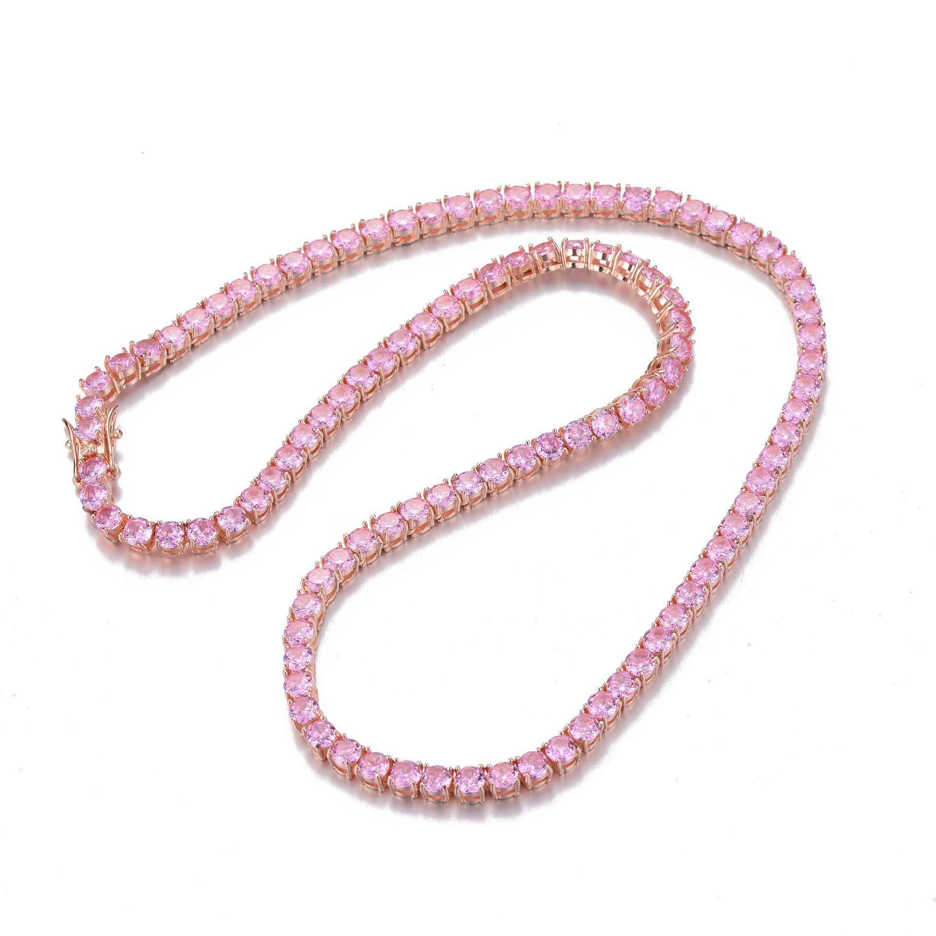 aceb065c d0ea 4074 8b5b de5beffddb5e Fashion Cuban Chain Women's Gold Plated Zircon Jewelry