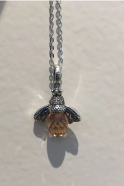 ad32f9e3 6cc9 4826 88ef 282a94f647a0 S925 Silver Necklace Pendant European And American Fashion Crystal Beee