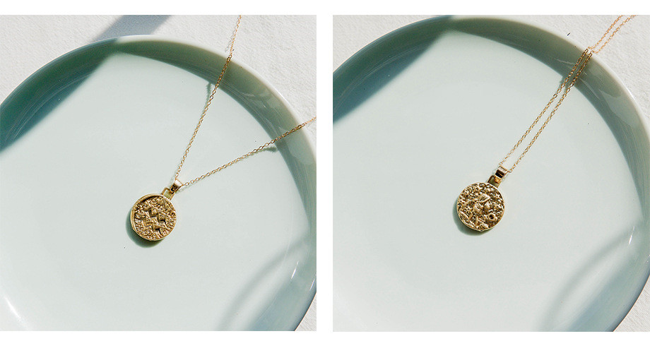 ad391dbf 4e01 4ce7 8f33 e4a684cf43ff Personalized twelve constellation pendant clavicle chain