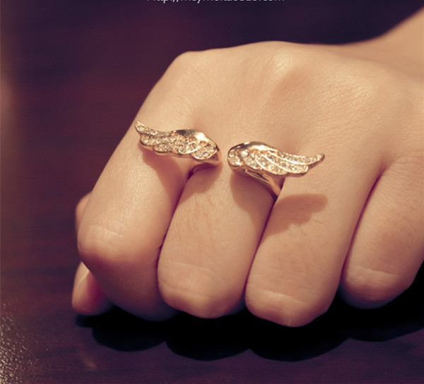 Angel wings full diamond ring 3 ae857319 3b9e 4505 a30d aadecbd5a7df Angel wings full diamond ring