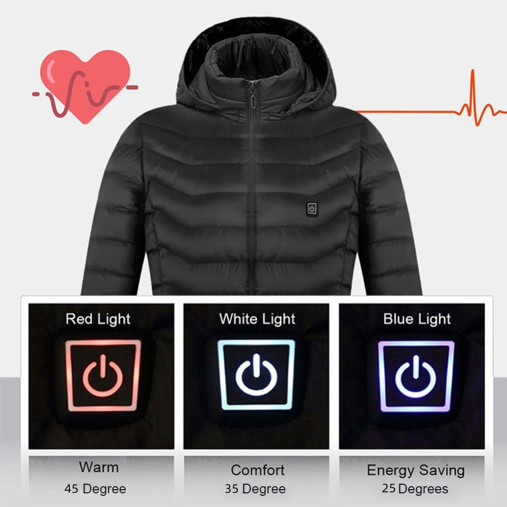 Electric Thermal Coat for Cold Weather