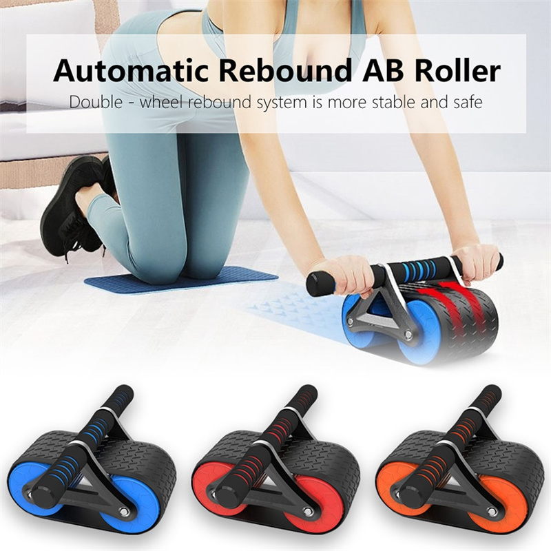 Automatic Rebound AB Roller. Double wheel rebound system.