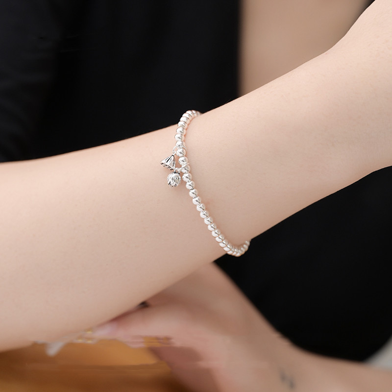 b0ca70a9 62c8 4eb5 8a5a 4cbb9416dcb6 Women's Plain Chain Gold Bead Bracelet