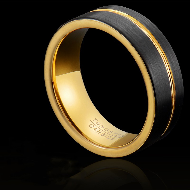 Ring Tide Tungsten Gold Jewelry Ring 1 b11d2898 9b5e 4239 929c 76fe4b7c5703 Ring Tide Tungsten Gold Jewelry Ring