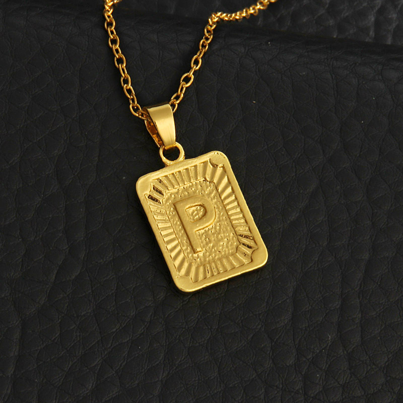 b4f8dac4 eb92 4eb6 bd10 515a04453096 Gold letter necklace