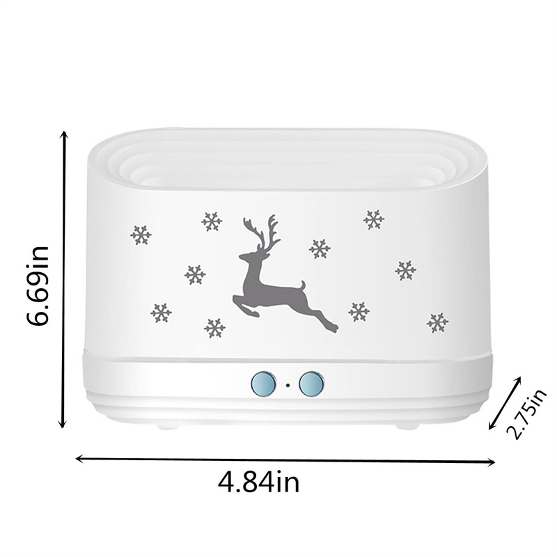 Essential Oil Diffuser With Reindeer Flame Effect