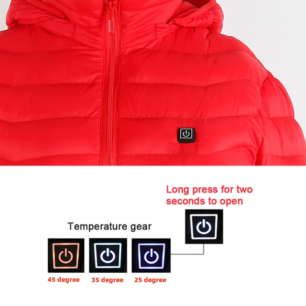 New Heated USB Electric Jacket Cotton Coat Thermal Clothing Vest – Reid  Unlimited