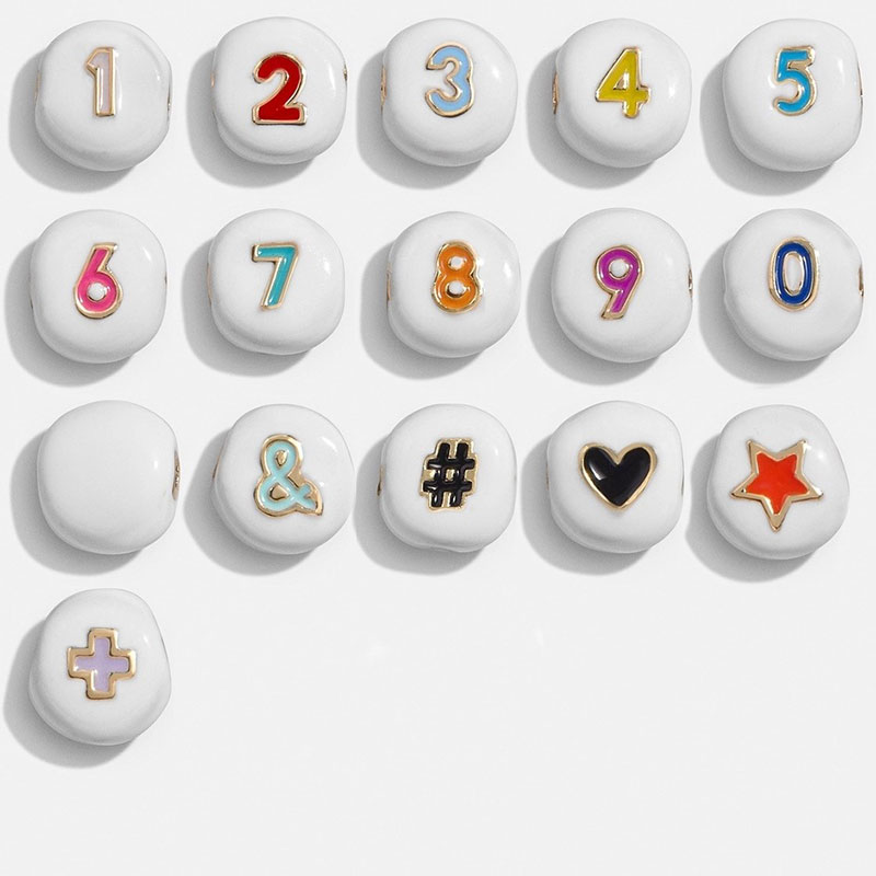 b6ad72e1 4267 41f7 b139 829f39042c95 Fashion simple dice bracelet letter bracelet