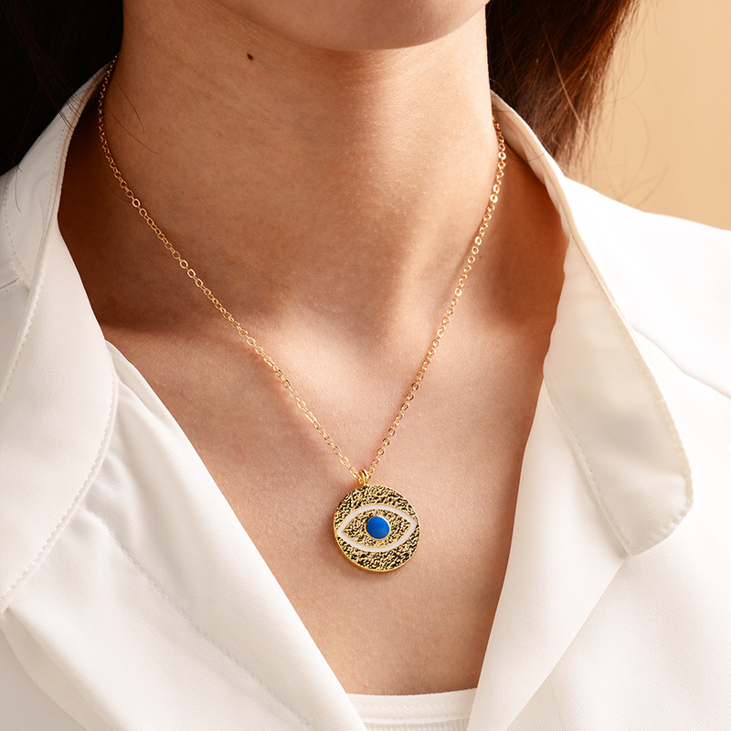 b83918d6 e0ad 458b bc86 5fc3422e760c Fashion gold-plated devil's eye necklace