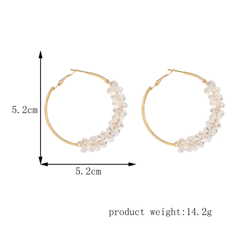 b92c1d4c 80ac 4f58 a338 089188a8e0f8 New Sweet And Exaggerated Earrings Female Retro