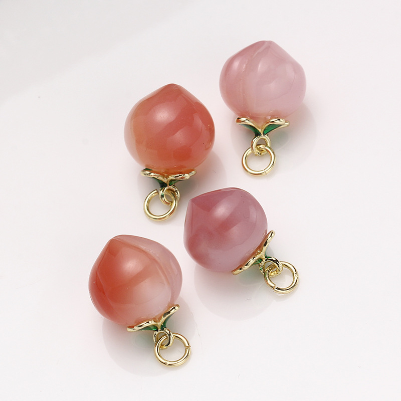 b97734d9 8c70 457c bf92 44b50b891d90 Peach Agate Necklace Bracelet Pendant