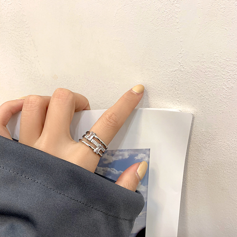 bc69bb45 ecb5 499c 8900 487fd59d6df2 Gold Color Korean Version Of The Ring Women Three Layers