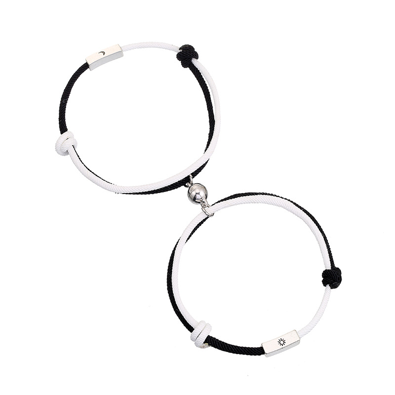 Two-tone Milanese rope couple bracelet 2 bd664a49 1e57 4dd2 89fd f932e2550024 Two-tone Milanese rope couple bracelet