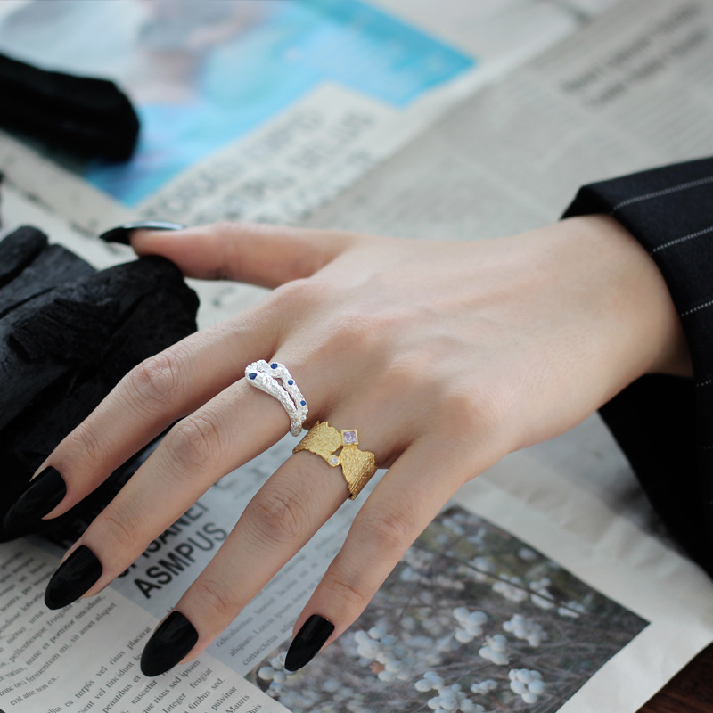 Women's Sterling Silver Hollow Burnt Texture Ring 6 bddbb0df c95d 4519 82fa 4b9dc738ae46 Women's Sterling Silver Hollow Burnt Texture Ring