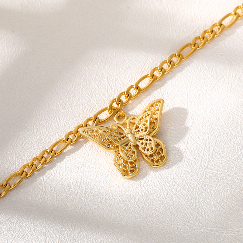 be131bd8 376b 4ed3 9d11 75fb6079ddd0 Stainless Steel Butterfly Bracelet 18K Gold Bohemia