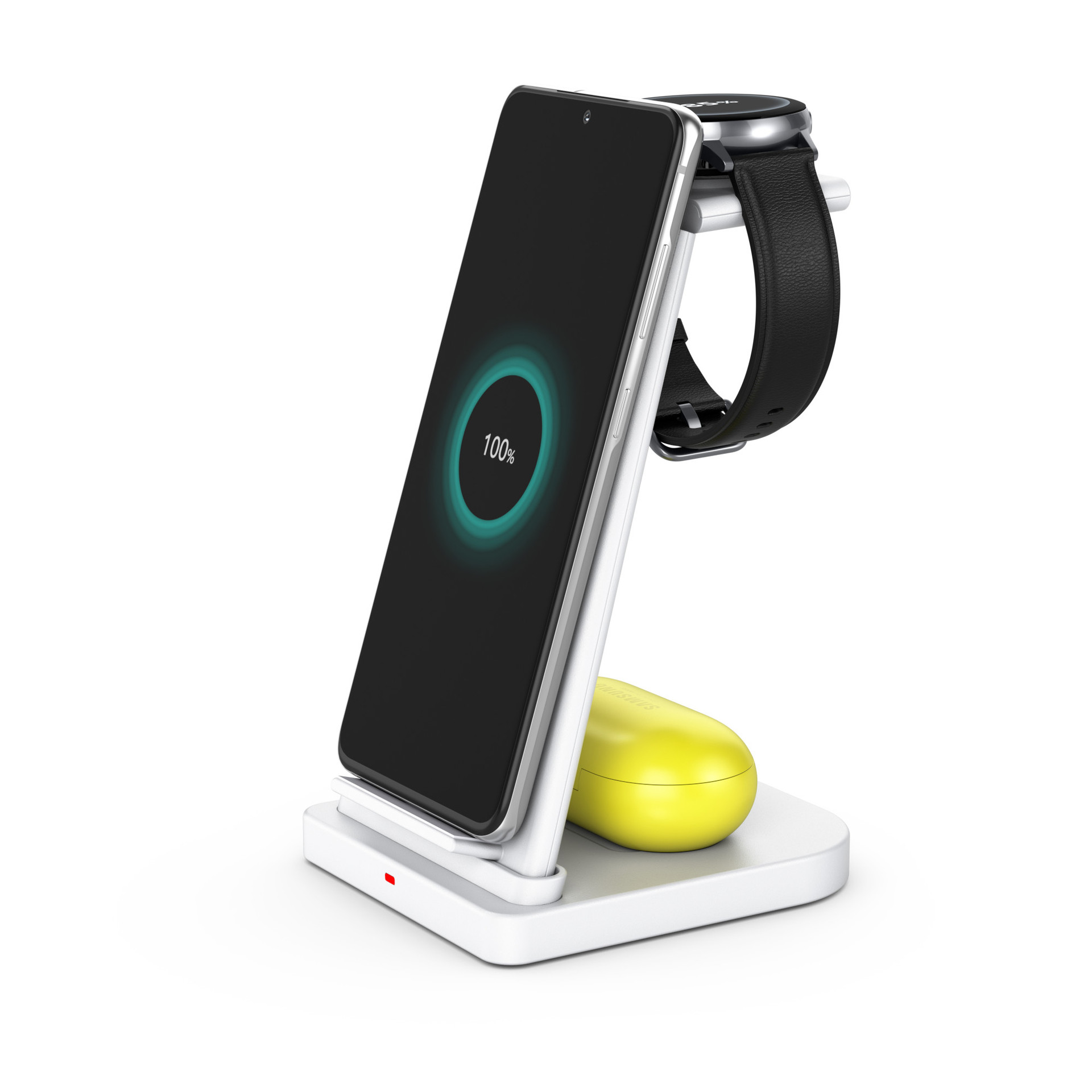 Three-in-one Wireless Phone And Watch Wireless Charging