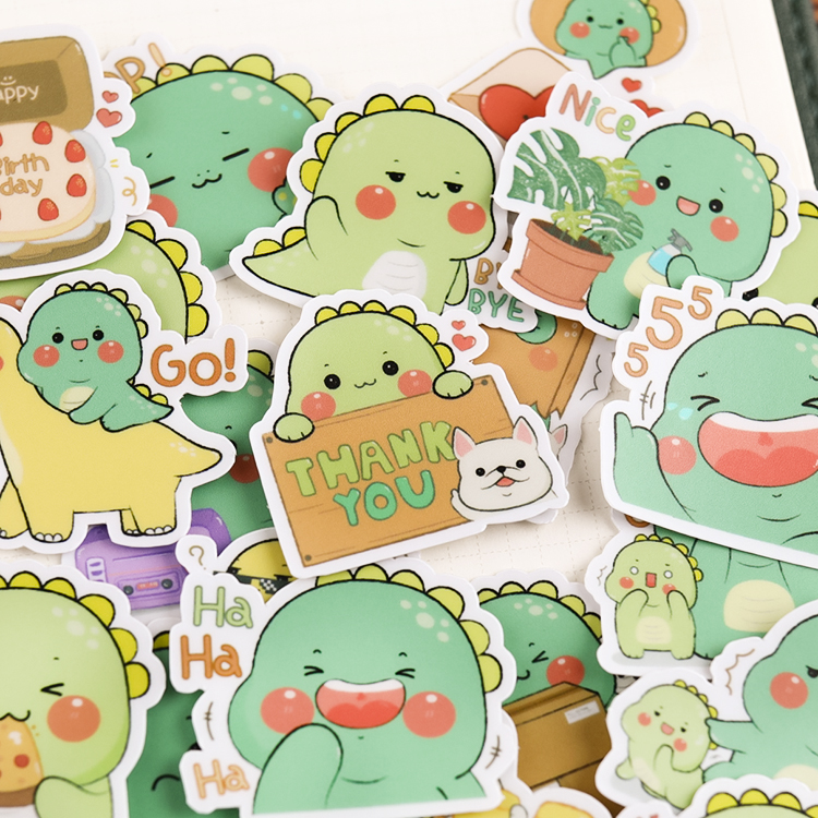 cute Dinosaur Stickers cute Dino Stickers Cute Pack Set