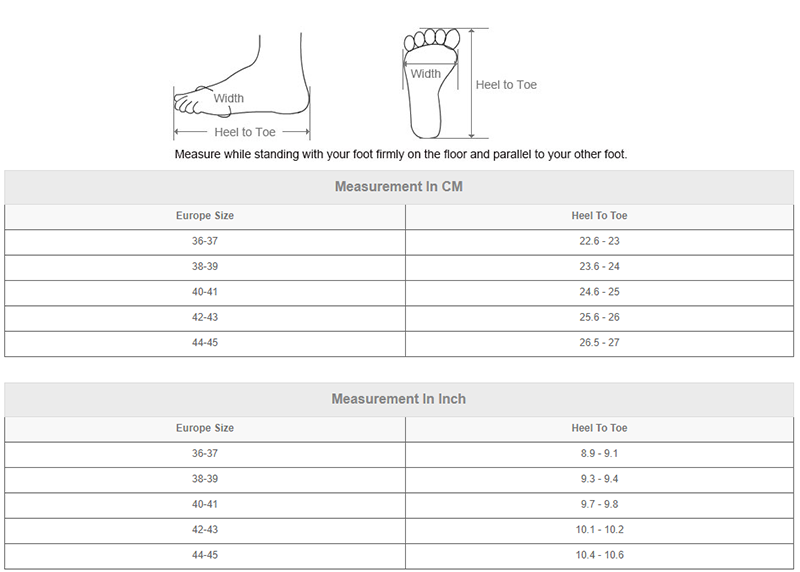 measure shark shoes