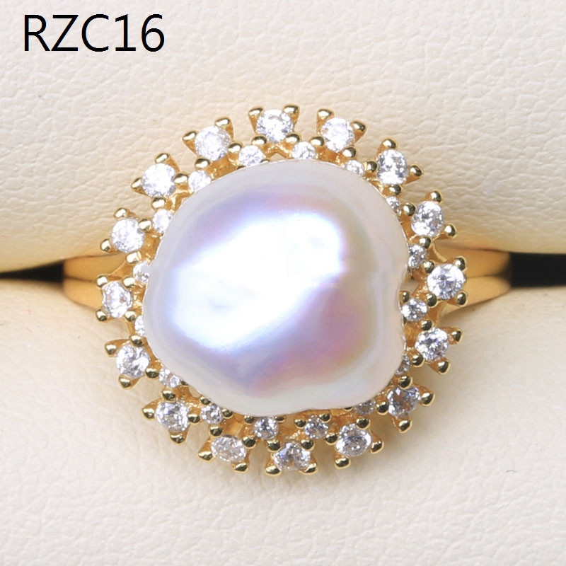 Platinum Moon Design Natural Baroque Pearl Ring 31 c288e419 4674 40a2 a340 9b98a484bd17 Platinum Moon Design Natural Baroque Pearl Ring