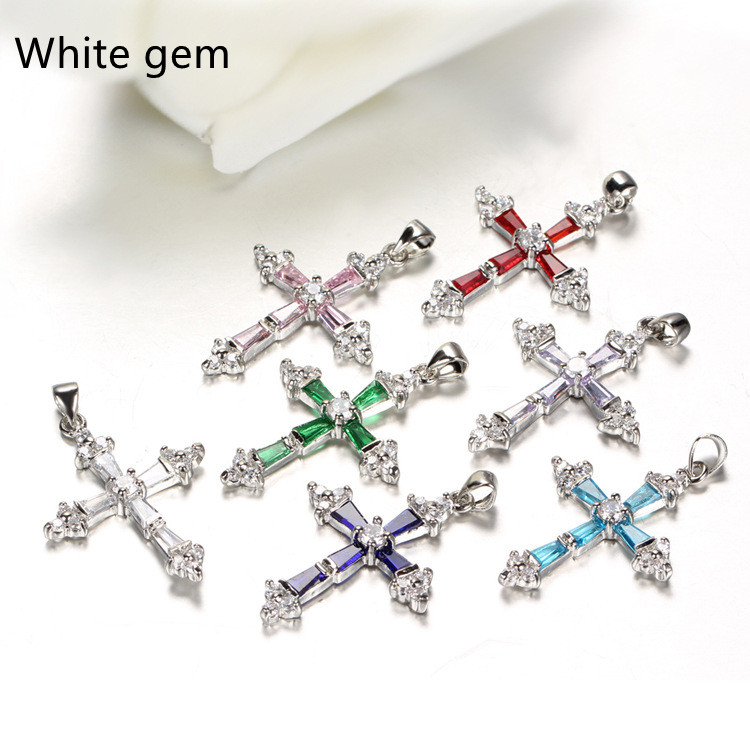 c4580e8d 25dd 4172 a5fa 717ebfba544b Simple Cross Pendant Women's Money Decorated With Micro