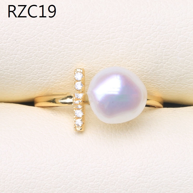 Platinum Moon Design Natural Baroque Pearl Ring 3 c487895e 9c7c 4db9 9411 ba529b3ad5f6 Platinum Moon Design Natural Baroque Pearl Ring