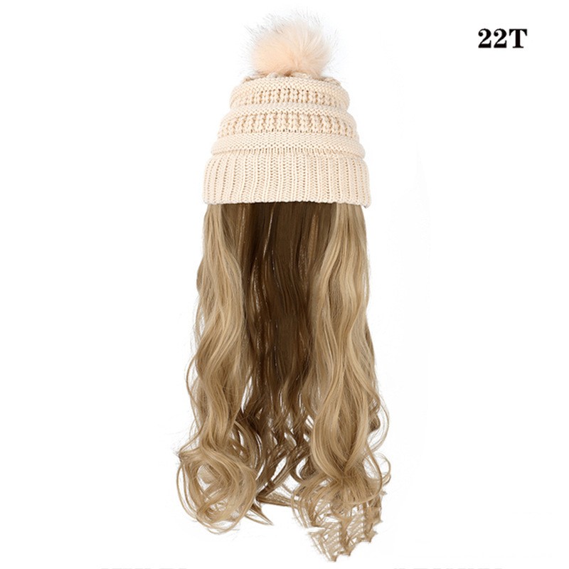 Chic Hat Wigs: Elevate style seamlessly with this versatile fashion fusion .image 6