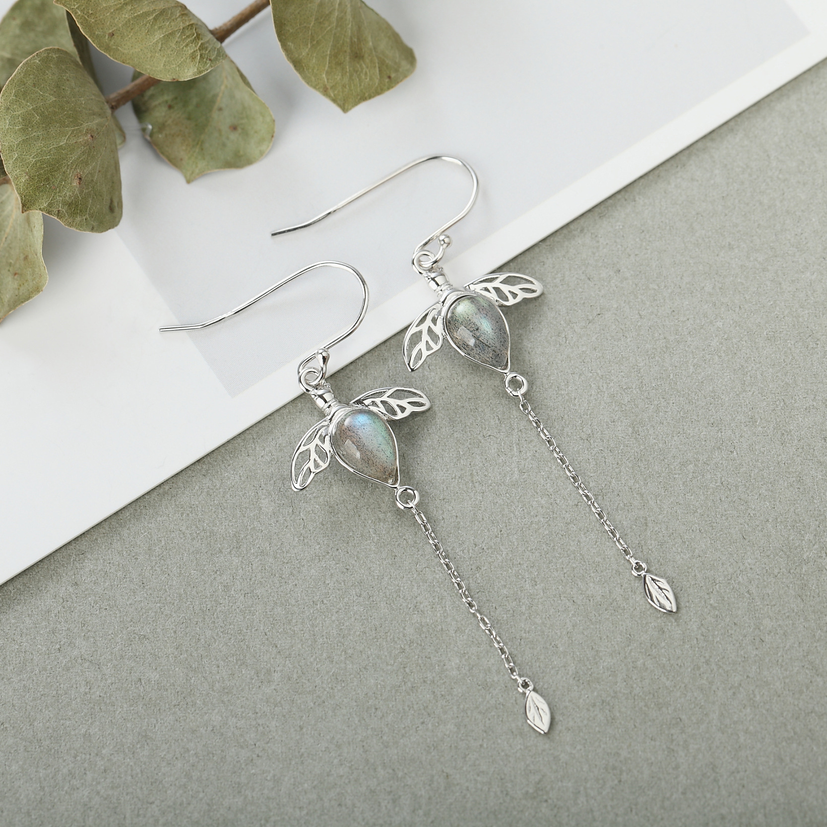 Tremella Line Korean Version Of Moonstone Earrings Women 2 c5c8dc89 9135 4fe6 a290 b52d4ec998c2 Tremella Line Korean Version Of Moonstone Earrings Women