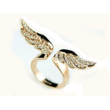 Angel wings full diamond ring 6 c65d31cd 4d35 41e8 842f fbfd2b665d4b Angel wings full diamond ring