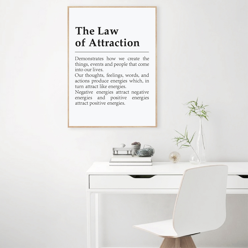 Law Of Attraction Poster