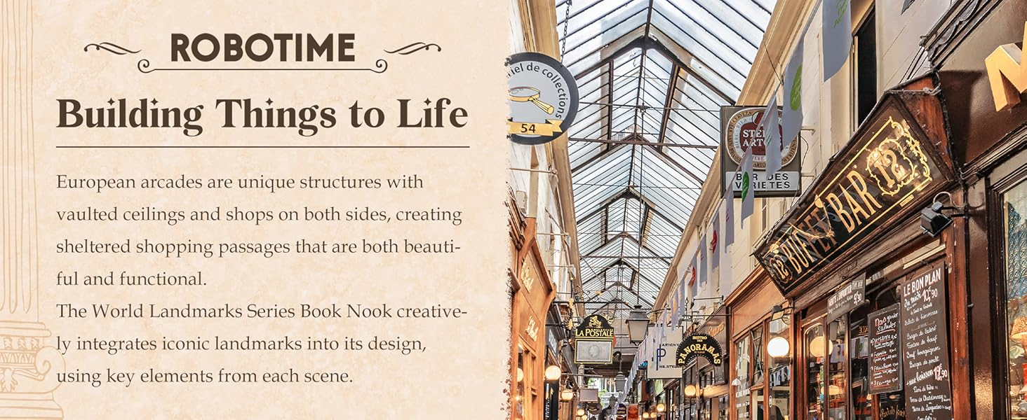 robotime book nook 
