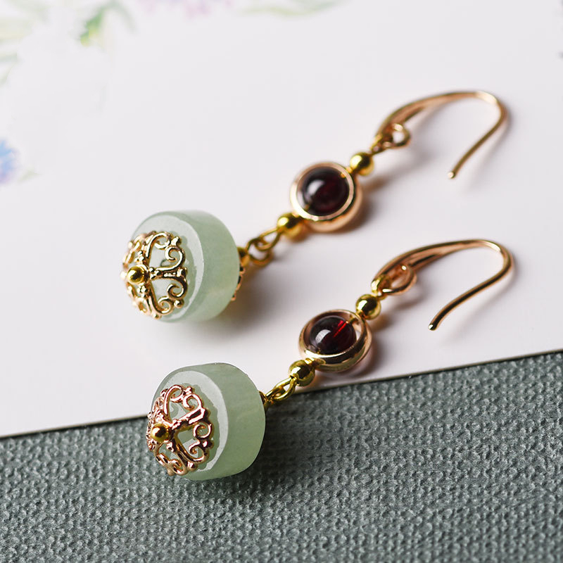 c86599ec 208d 45be b9ac 4789f9ec2b4b Chinese style retro personality earrings pendant