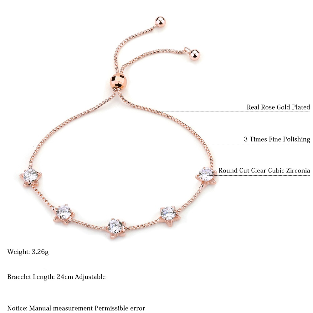 Electroplated 18K rose gold female bracelet 1 c8e6ba01 bbff 437c 88e4 cf8aeba45154 Electroplated 18K rose gold female bracelet