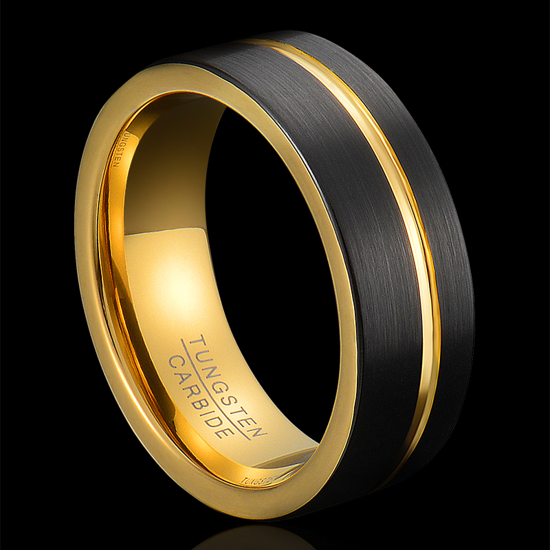 Ring Tide Tungsten Gold Jewelry Ring 4 c9ed8b7d 668b 41b6 8d17 a420a41996a1 Ring Tide Tungsten Gold Jewelry Ring