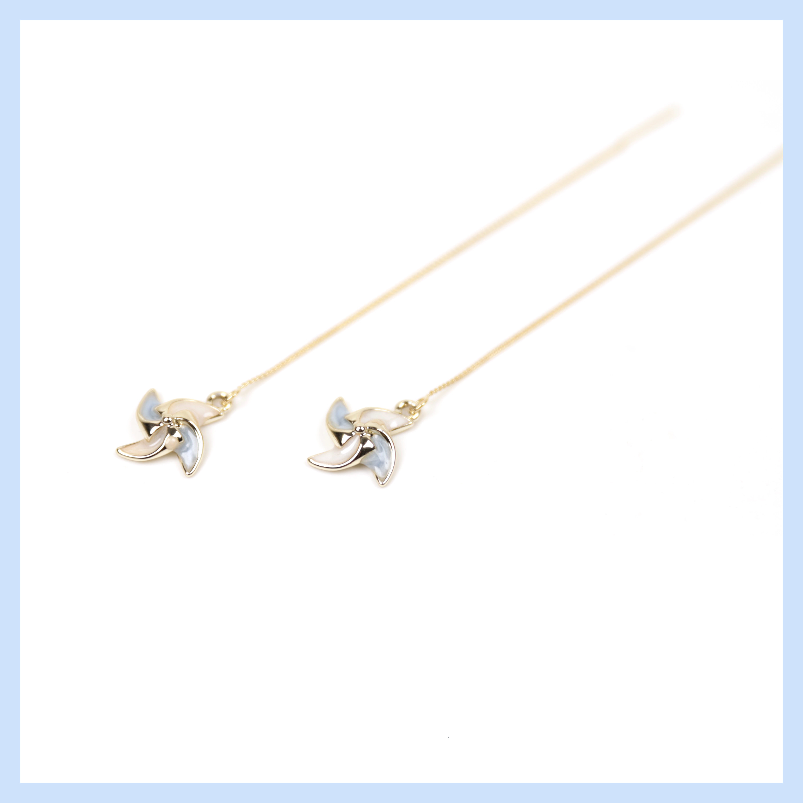 ca23b086 19d5 4b0a aba5 98aadc5ff00c Exquisite small windmill ear cord