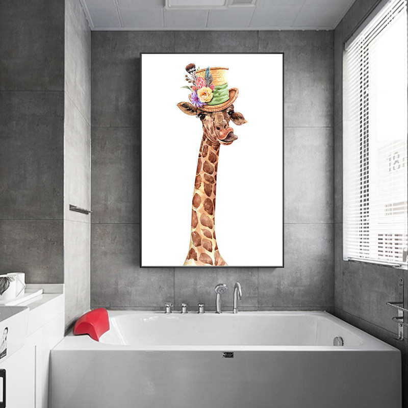 funny giraffe posters 