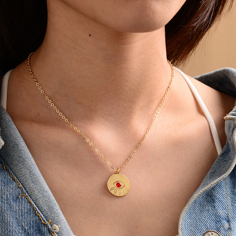 cac001ef 2704 400b aeff 0b4b4e387474 Fashion gold-plated devil's eye necklace