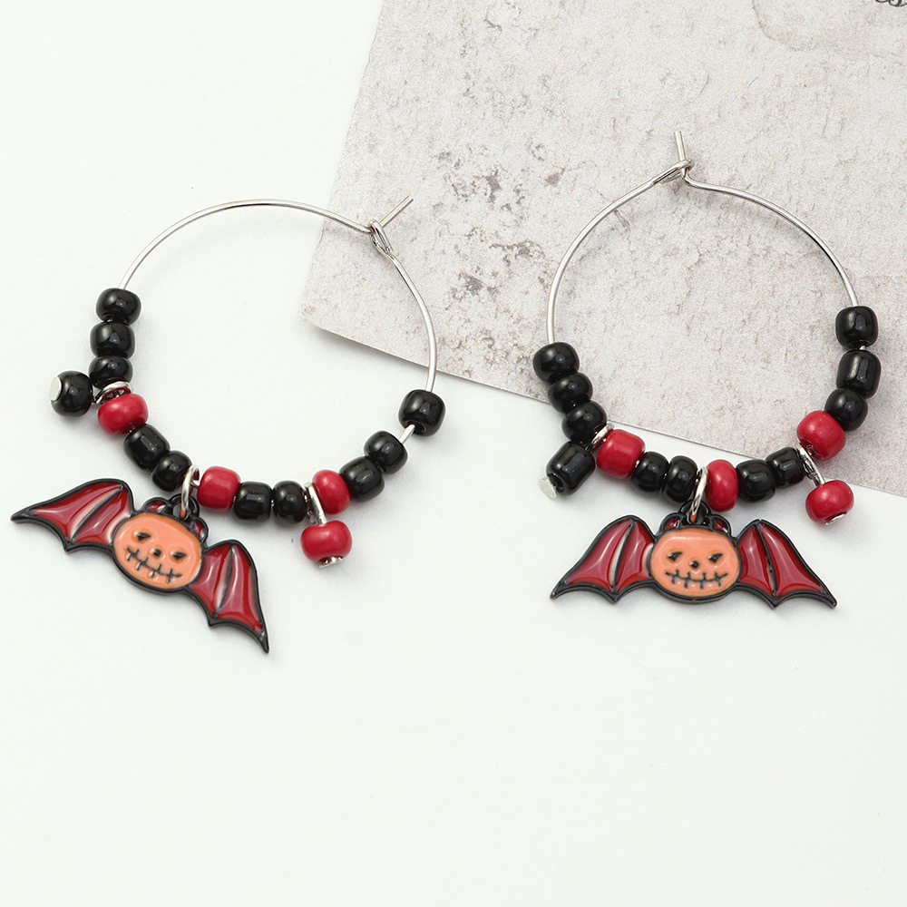 Fun Pumpkin Earrings With Rice Beads 1 cb37da7d ae45 4770 b04c 12bc2021761a Fun Pumpkin Earrings With Rice Beads