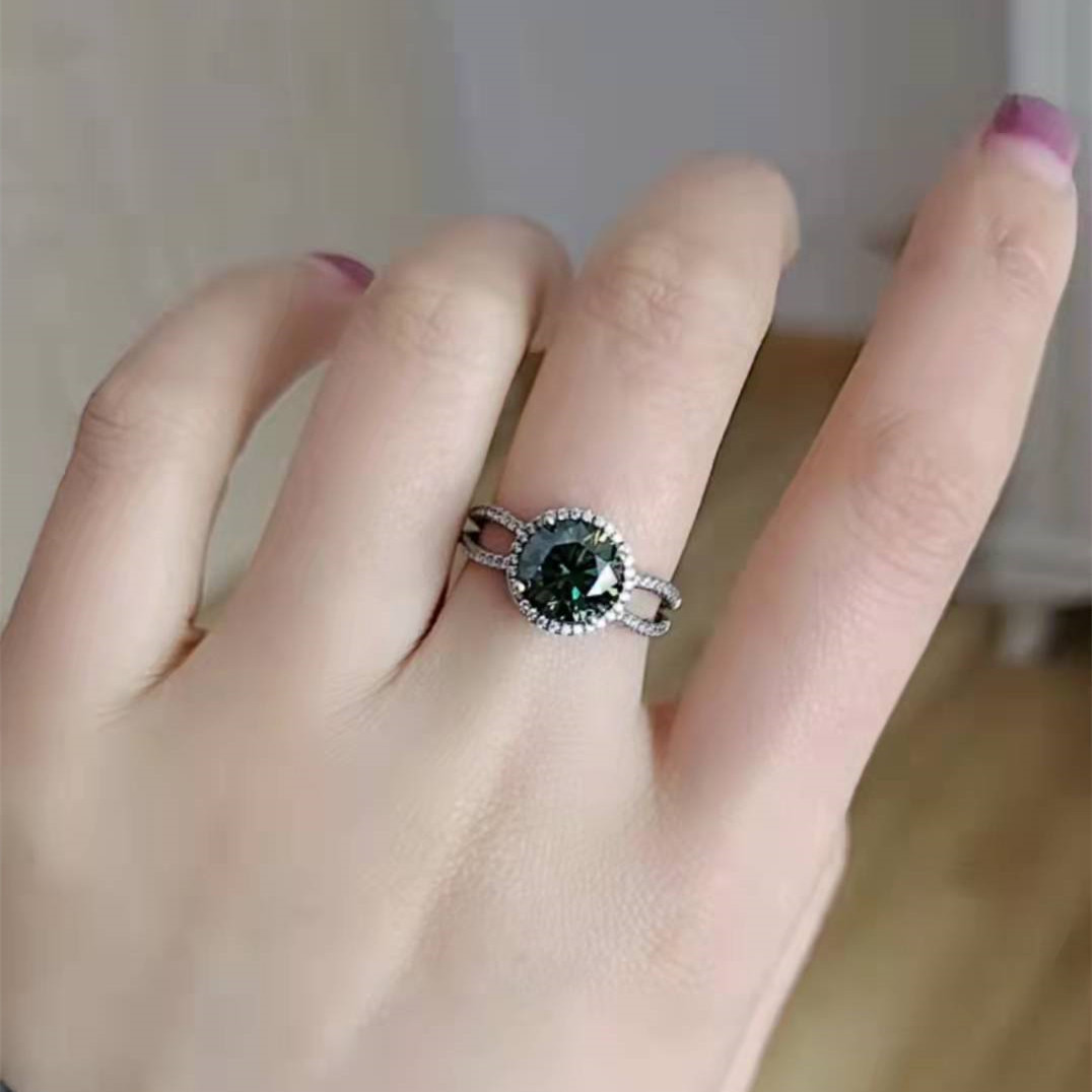 cc26977b f854 4310 949d 9e3005badc07 Stylish Double Row Micro Inlaid Round Bag 925 Silver Gold Plated