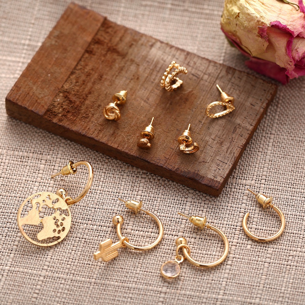 Lady Map Cactus Love Ear Studs Set 3 cc4fa8da 2da1 4cbb 9b2c 198bf3a8a51a Lady Map Cactus Love Ear Studs Set