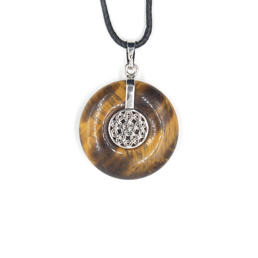 cd77fe4f 8952 40c5 ae7f b96300607497 Flower Of Life Crystal Pendant Necklace Sweater Chain