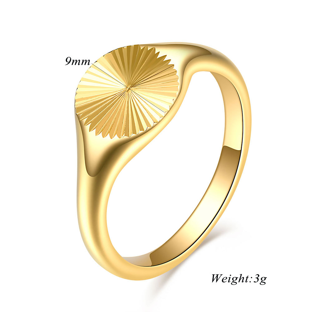cfdfab13 1e66 4add b5a3 30c3a5a722fb Stackable Sunshine Ring Fashion Jewelry Gift 18K Gold